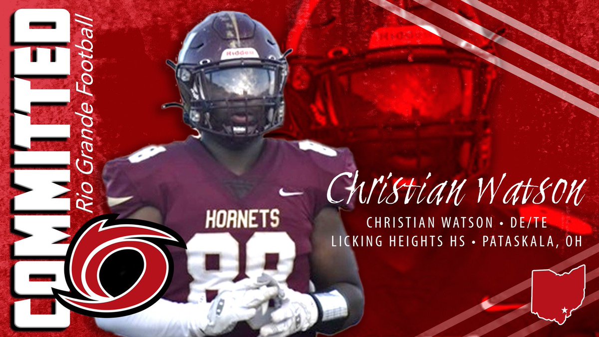 Christian Watson (@chriswat88) on Twitter photo After a conversation with my family I have decided that I am going to commit to the University Of Rio Grande🔴⚪️ <a href="/GARYKROL/">GARY KROL</a> <a href="/coachThurst/">Mark Thurston</a> <a href="/LHHornetsFB/">LHFB</a> <a href="/URGFootball/">RioFootball</a> #gostorm #commited After a conversation with my family I have decided that I am going to commit to the University Of Rio Grande🔴⚪️ <a href="/GARYKROL/">GARY KROL</a> <a href="/coachThurst/">Mark Thurston</a> <a href="/LHHornetsFB/">LHFB</a> <a href="/URGFootball/">RioFootball</a> #gostorm #commited
