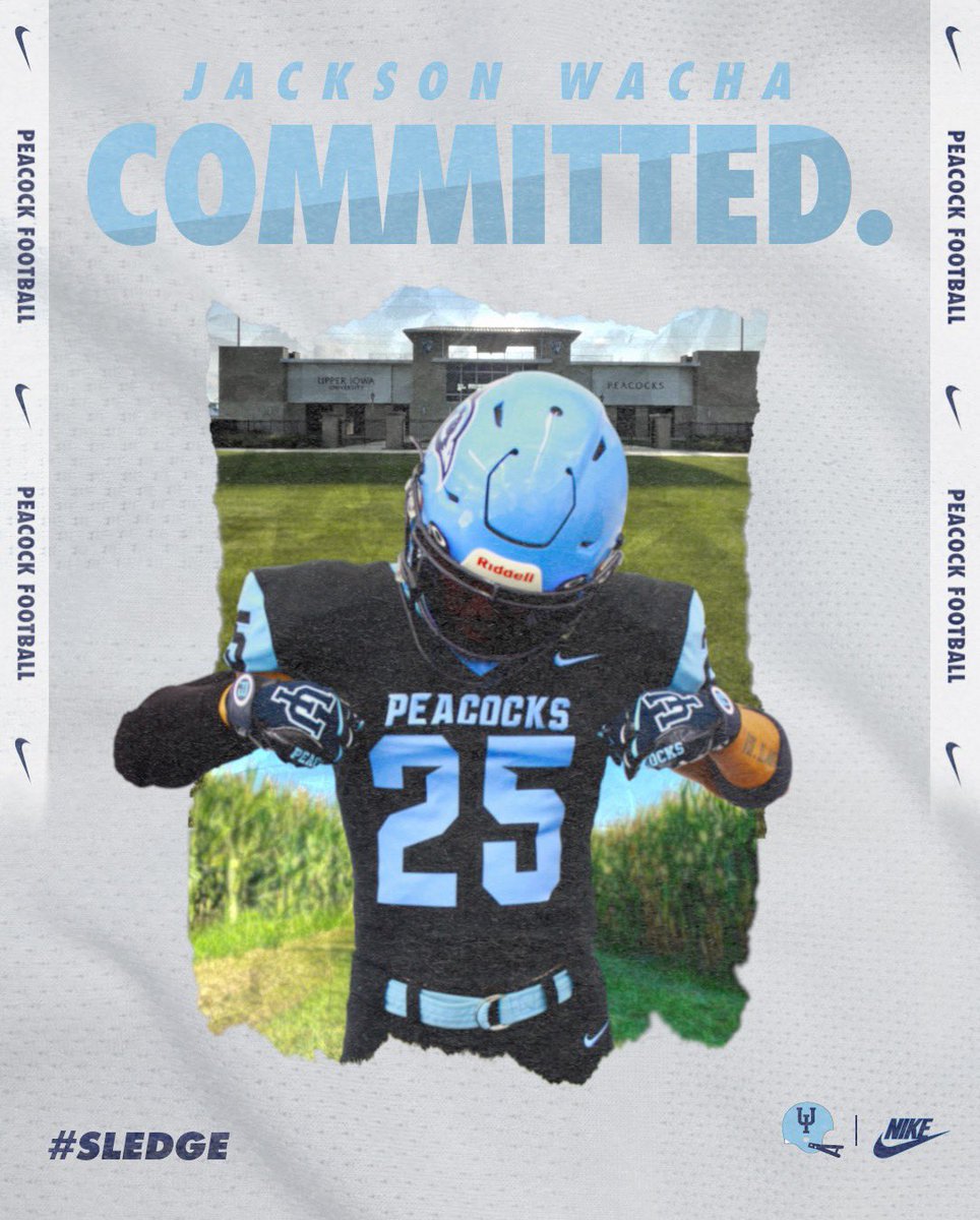I am extremely excited and blessed to announce my commitment to continue my academic and athletic career at Upper Iowa University! I want to thank my family, coaches, and teammates who have supported me throughout this journey. Go Peacocks! 🦚 #Committed