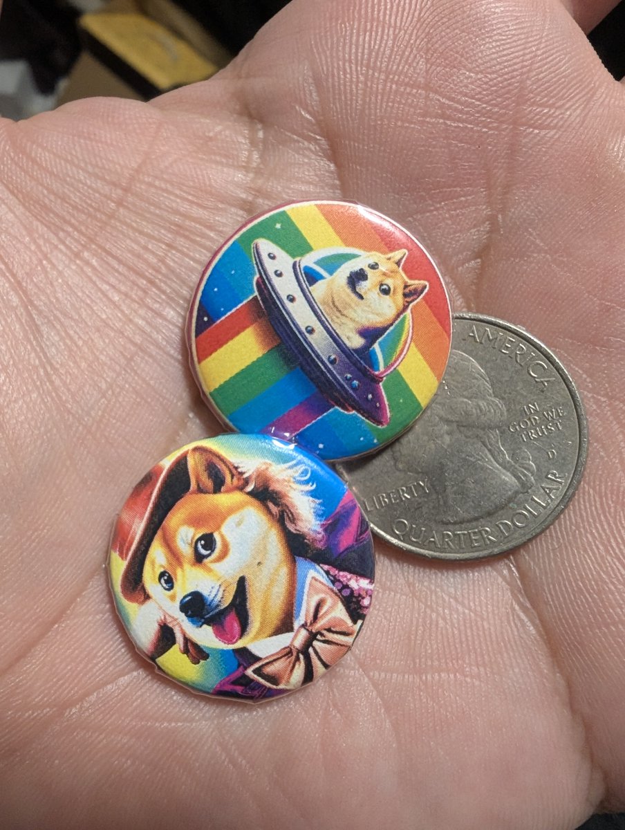 GoDogeArmy's tweet photo. So I heard You Like Pins! 🧷🧷🧷
DM To Order a Pack Of Mystery Doge Pins For $12 #PayInDoge https://t.co/NI4oFkHSBO