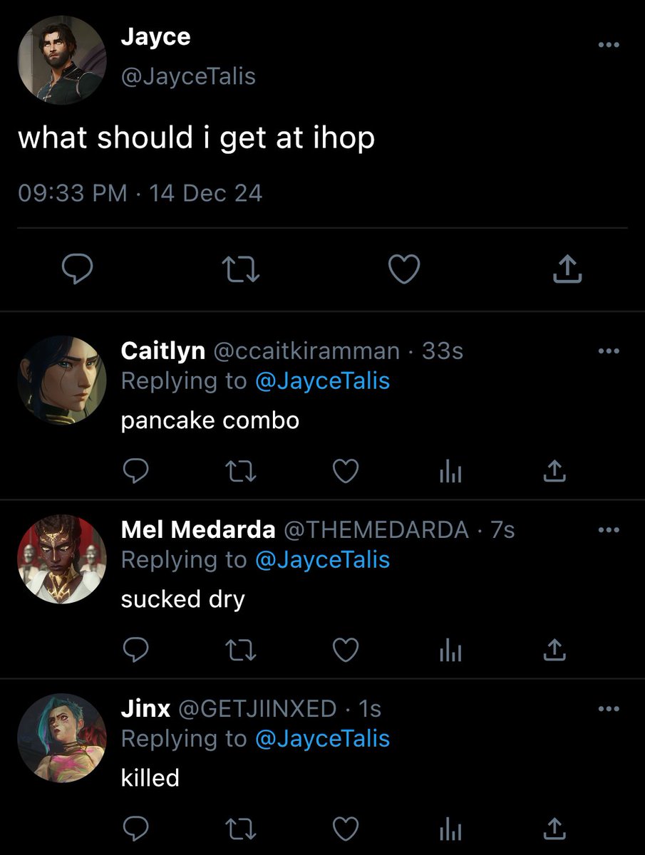 arcane characters on twt tweet media