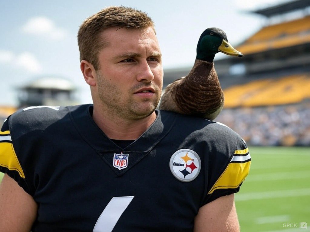 ZPSteelers2's tweet photo. Duck Hodges was 1000x better than Kenny Pickett. Kenny Pickett will be forgotten, the Duck will live forever. https://t.co/sB1I70cpOT