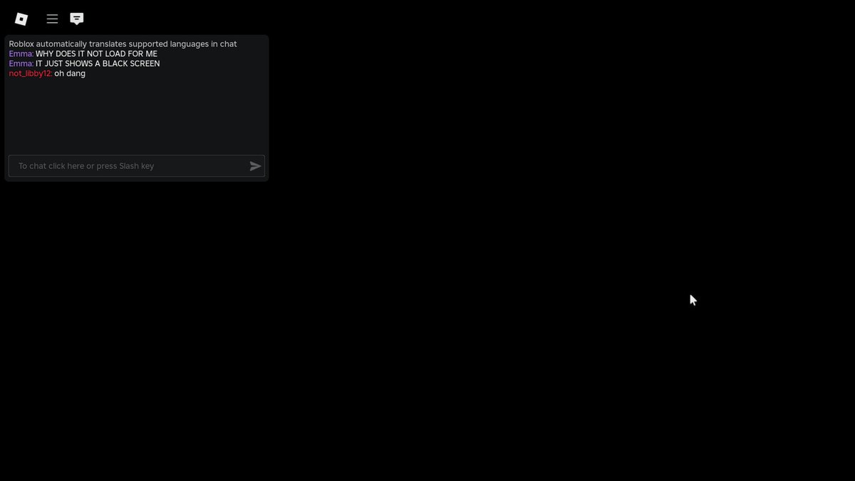 Roses4ever2344's tweet photo. Does anyone know why when I joined the DTI event it just shows a black screen? No one else I know is experiencing this??  #DressToImpress #DTI @_Dress2Impress #dresstoimpresschristmas #winterquest https://t.co/q9K0prkZ4k
