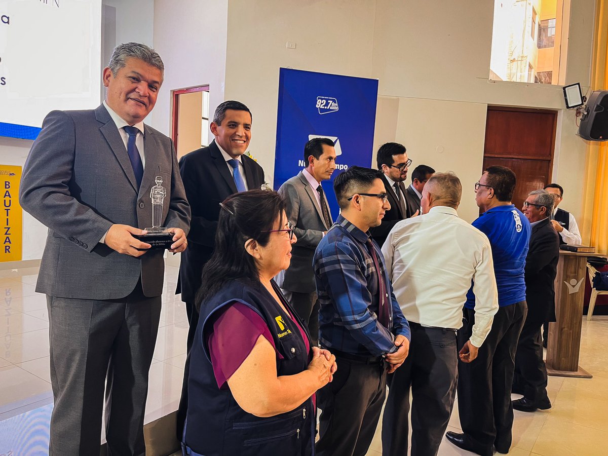 🤩Reconocemos y premiamos el esfuerzo de las #EscuelasBíblicasNT de más alto rendimiento de nuestra Misión Peruana del Norte 🙏🏼
#NuevoTiempo