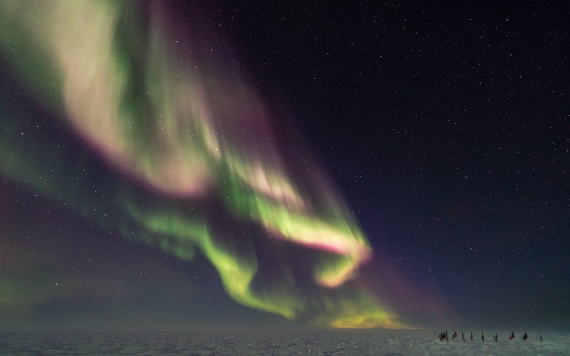 astropics's tweet photo. Auroras over Antarctica https://t.co/ptf0H1GJJz