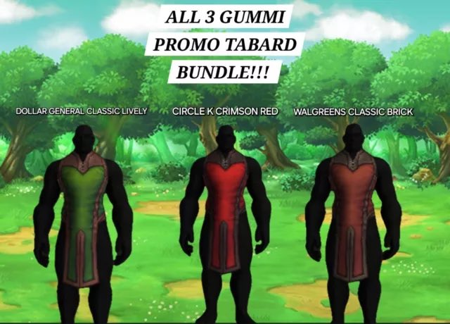 xsynneresto's tweet photo. 🔥Trolli Tabard Combo x1🔥
(All 3 Tabards)
*Only doing 1-2 of these* 😅

To enter:
✅Follow me on X
❤️Like  
🔁Retweet

(1) Winner will be picked Wednesday 12/18

Stay for giveaways and DM to buy 😎

#worldofwarcraft #warcraft #thewarwithin #classicwow #wow #giveaway https://t.co/eyJUUpvD3E