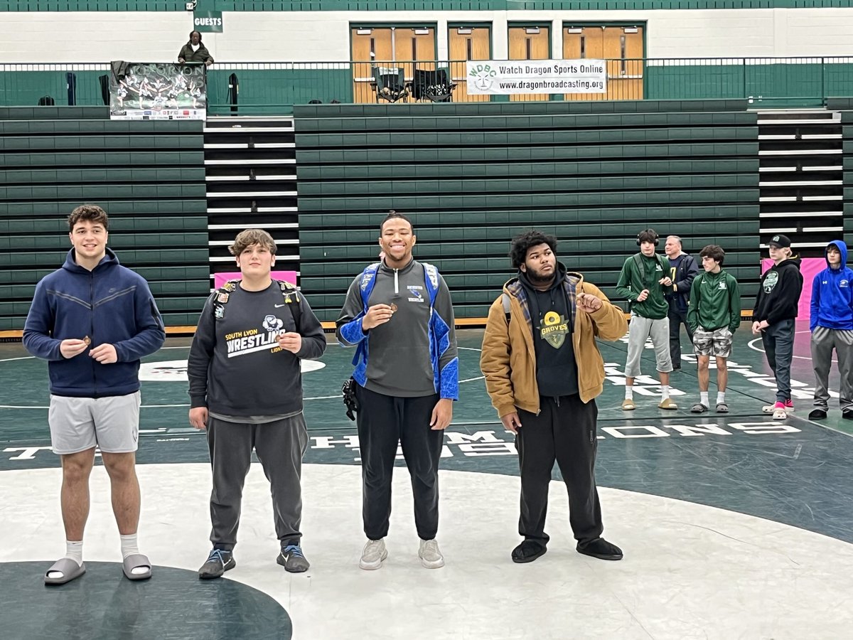 rocwrestlingrhs's tweet photo. Congratulations to Jack Lower and Seth Payne for being Oakland County placers. Jack took 1st place and Seth took 7th. Great job guys!! https://t.co/IcOIFubtj7