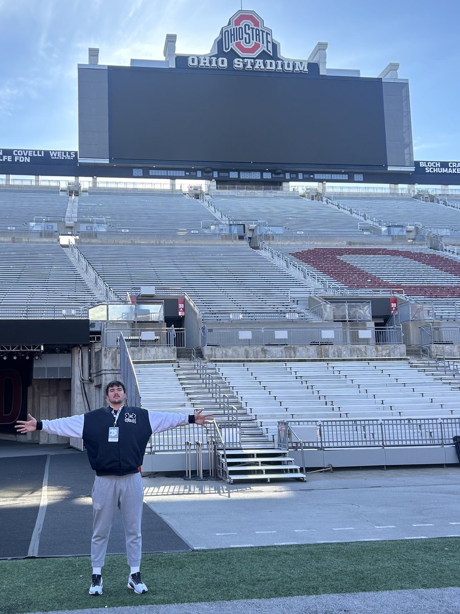 mr417_'s tweet photo. Had a great time visiting with @OhioStateFB today! 

@ryandaytime @CoachJFrye @CoachSollenne @markpantoni 

#NSGB https://t.co/kCNOpxauVa