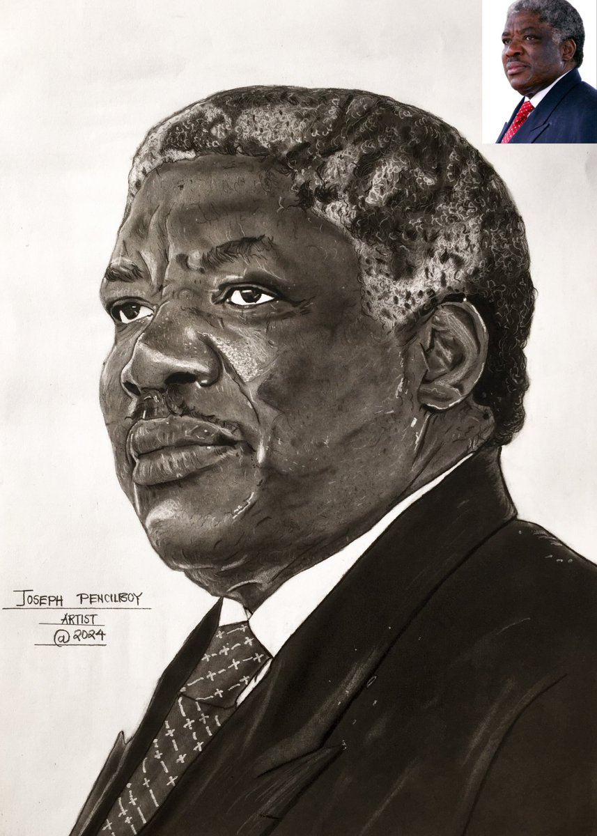 Josephpencilboy's tweet photo. Please kindly retweet.
#Art #Charcoal #A3 #3rdPresident #Zambia 🎨 https://t.co/YEzjJE8JNX