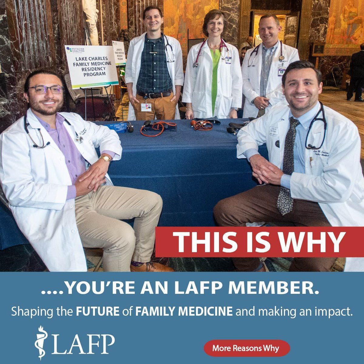 lafp_familydocs's tweet image. Advocacy is an important part of the LAFP.  Stay connected with the only professional medical association focused solely on family physicians and let your voice be heard.