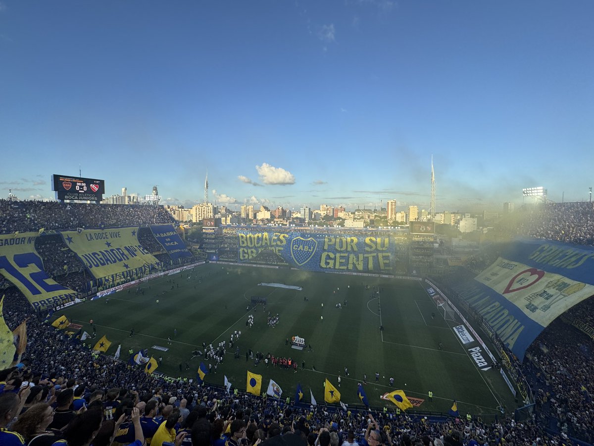 Grande por su gente. Boca Juniors.