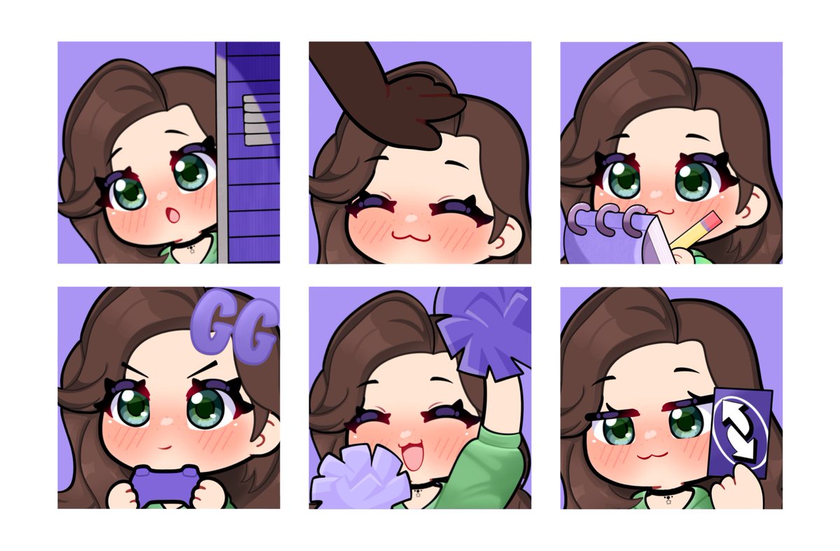 lene_bean's tweet photo. https://t.co/WuXHMBHVry Commissions and personal emotes i’ve made! https://t.co/pLpjsaQcIb