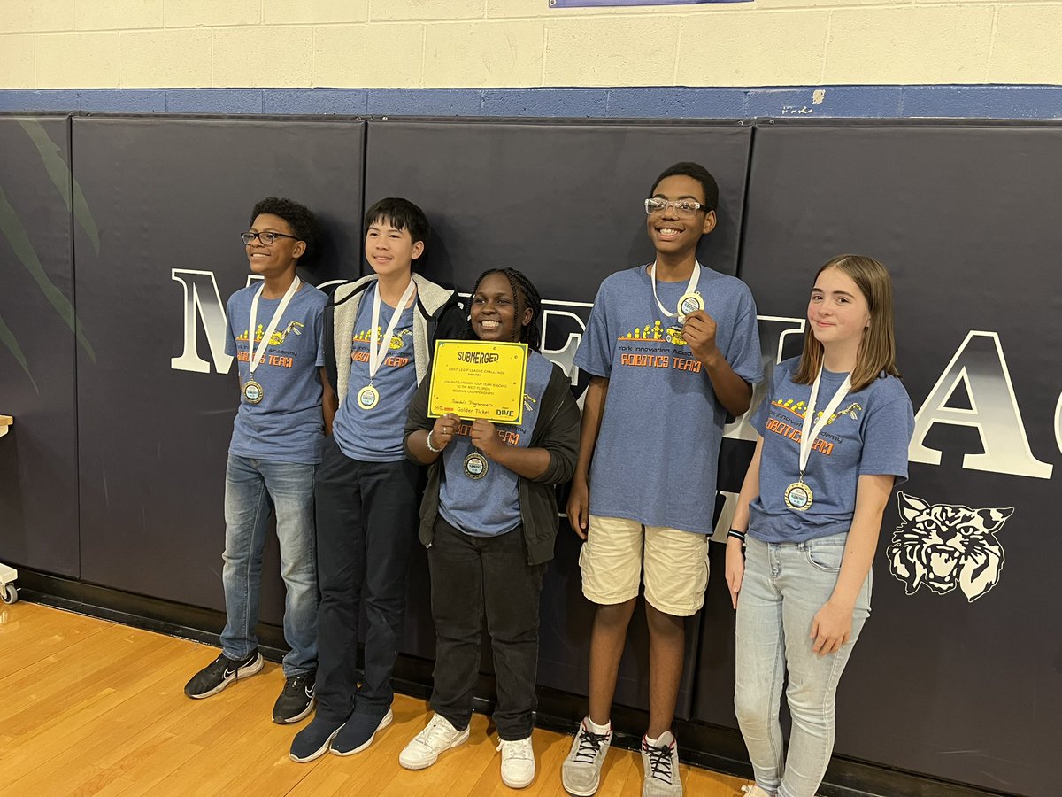 Our 8th grade team made it to regionals thanks to the guidance from <a href="/AmandaSciTeach/">Amanda Crane</a> !