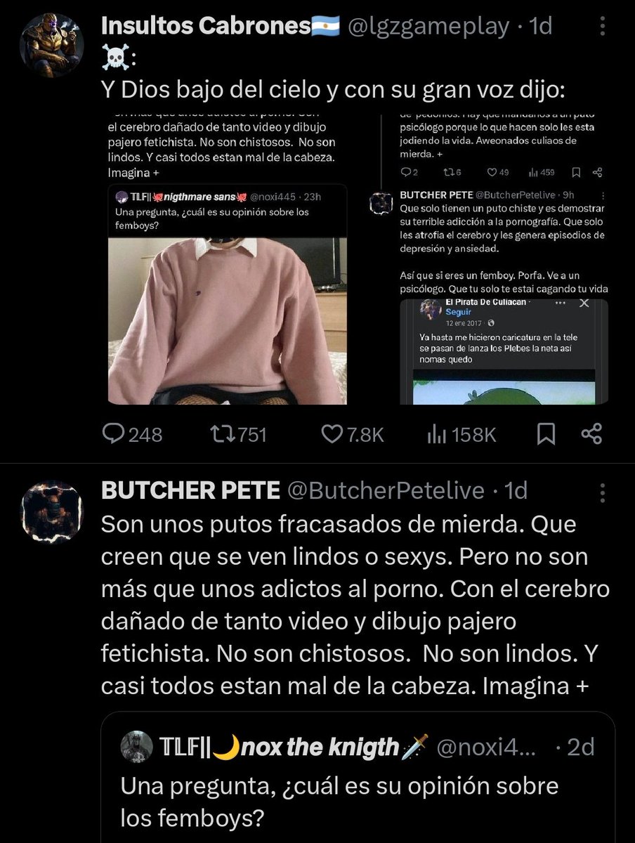 TheSunmelter's tweet photo. @lgzgameplay El insulto fue tan fuerte que vino en 2x1 🥷🏿 https://t.co/H5uiFIN94m