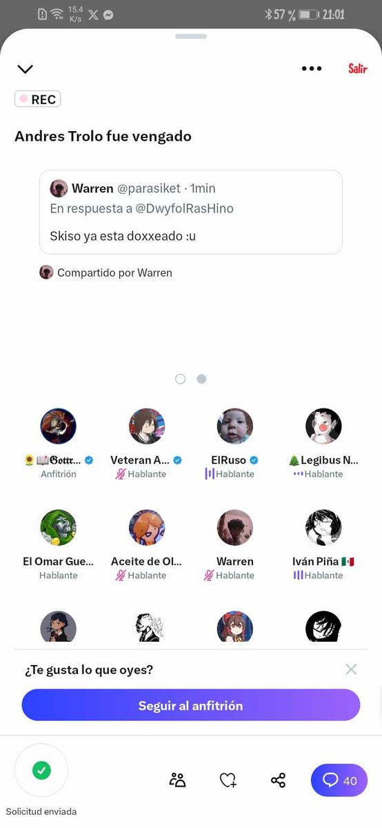 FACAZ_'s tweet photo. @M4hora Pobre enfermito, lo solicite y hasta les puse un Twitte, espere 15 minutos y el otro lokito se hizo pendejo ke no le aparecía..... 😒😒

Así son todos ustedes nomas abren el hocico porke lo tienen pero no sale nada para argumentar

Deja de estar de AW por dioz y póngase a jalar https://t.co/AZwvUBnR5Q