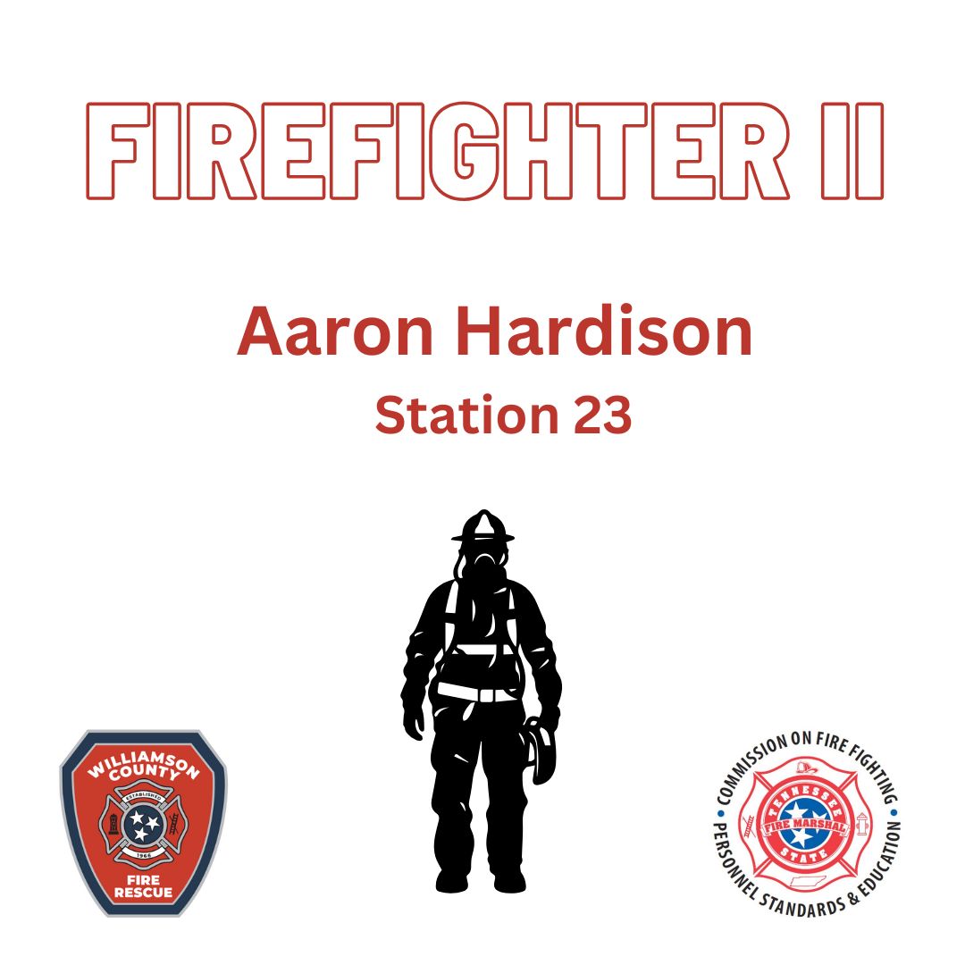 WilcoFireRescue's tweet photo. Please help us congratulate our firefighters who recently passed state commission testing! In order to test, firefighters must first complete class and practical hours. Thank you to our members, who are ALL VOLUNTEER, who take the time to sharpen their skills! #WCFR #AllVolunteer https://t.co/TvxF9GrGFX