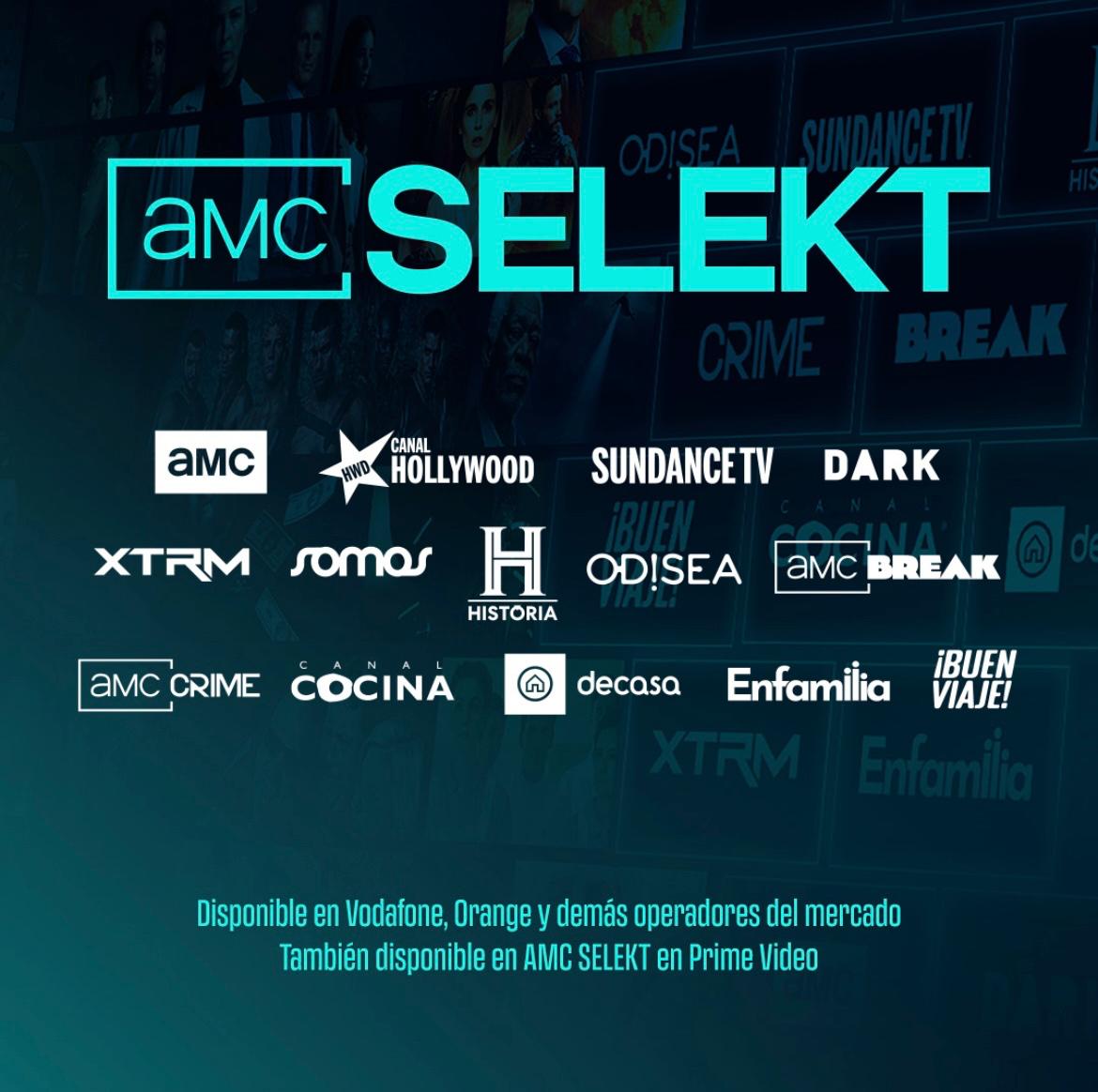 Por causas ajenas a los canales, Movistar deja de emitir AMC BREAK y otros 13 de tus canales favoritos a partir del 1 de enero.

LA CURIOSIDAD NOS UNE. QUE NADA NOS SEPARE.

Sigue viéndonos en todos los demás operadores o suscríbete a AMC SELEKT en Prime Video.