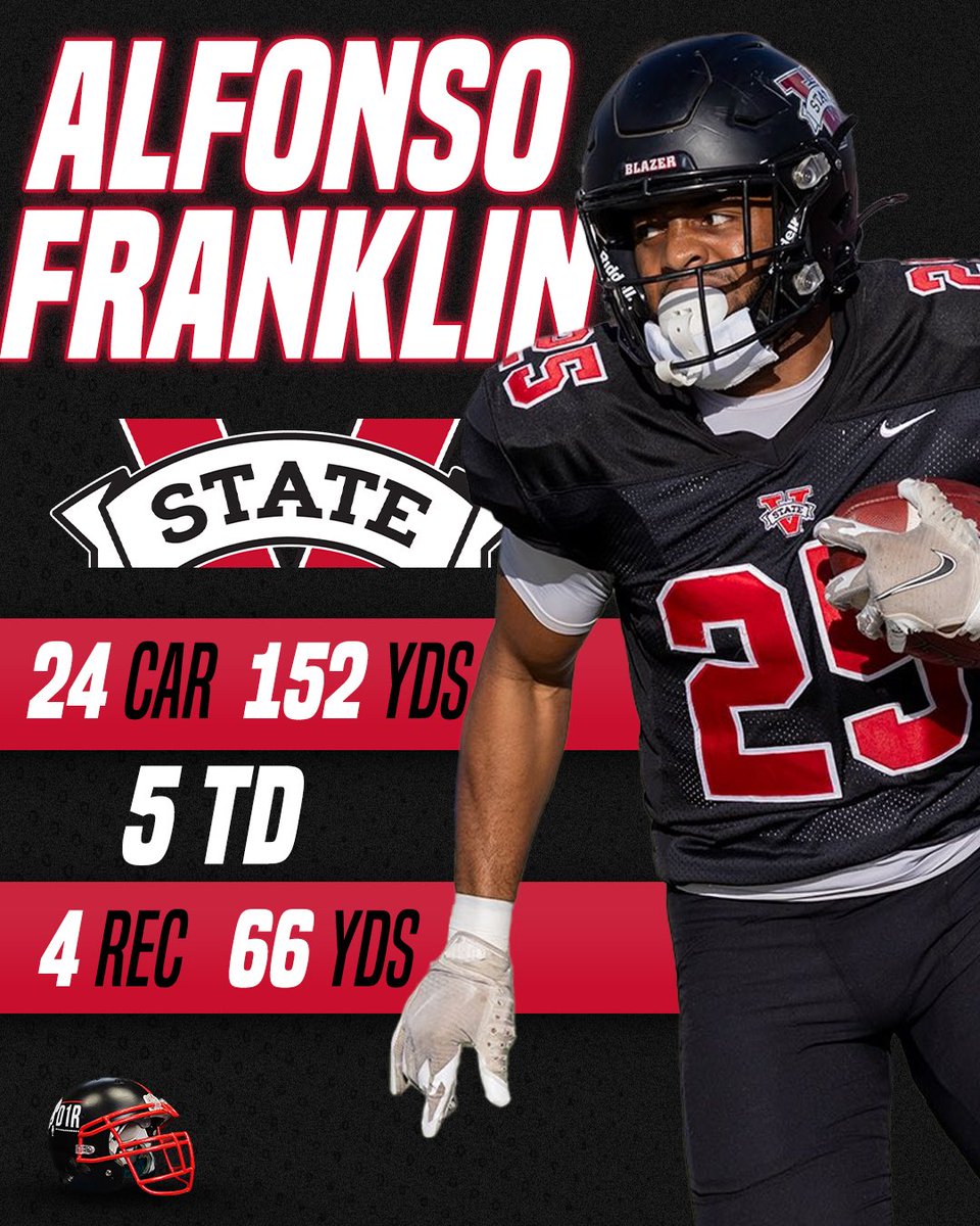 Division 1 Rejects (@d1_rejects) on Twitter photo HAVE. A. ๐๐๐ <a href="/Alfonso_Frankli/">Alfonso Franklin</a> ๐คฏ
The @ValdostaStateFB RB did it all in their semifinal win over Minnesota State today โคต๏ธ๐
#D1R | #D2FB HAVE. A. ๐๐๐ <a href="/Alfonso_Frankli/">Alfonso Franklin</a> ๐คฏ
The @ValdostaStateFB RB did it all in their semifinal win over Minnesota State today โคต๏ธ๐
#D1R | #D2FB