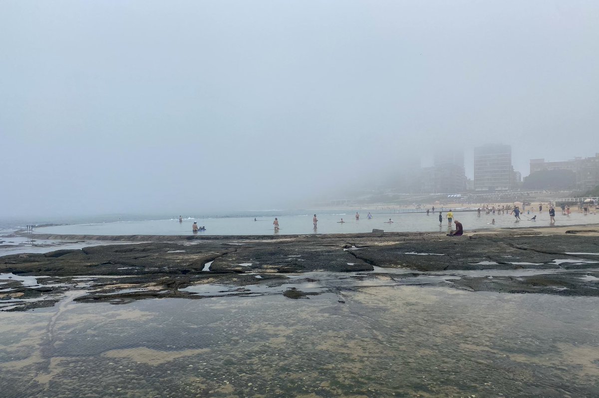 Sea fog #newcastle
