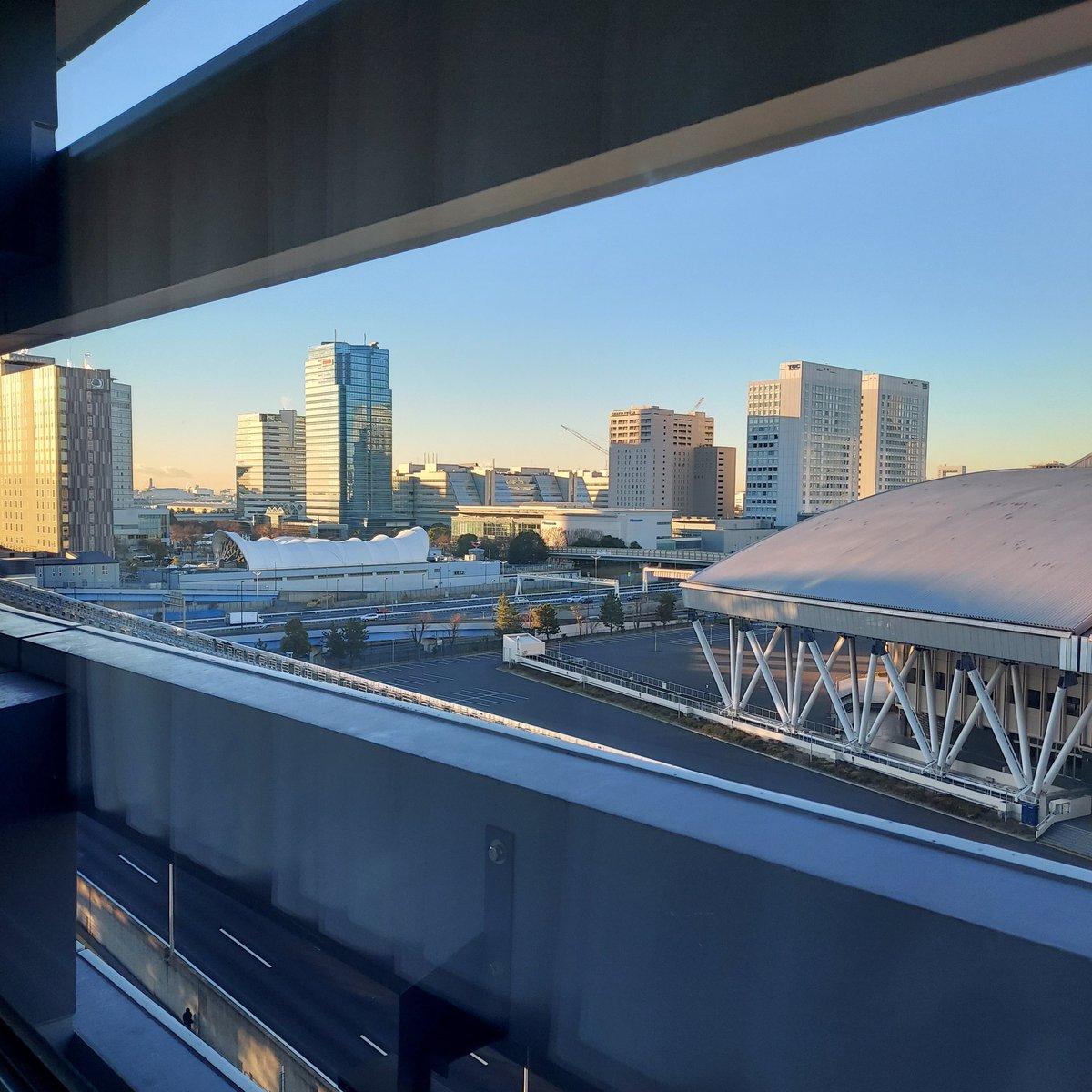 ホテルから見える景色✨️
東京、おはようございます！
今日またよろしくお願いします。