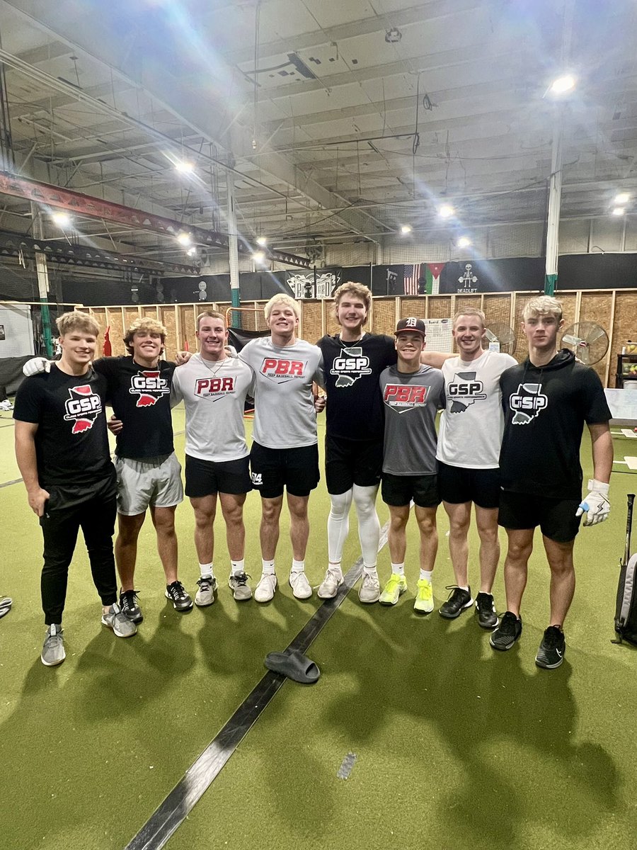 Good dudes here.

<a href="/PrepBaseballIN/">Prep Baseball Indiana</a> 

#MCSlugfest24 #TeamGSP

<a href="/luke_macdonaldd/">Luke MacDonald</a> <a href="/lincolnhoffman_/">Lincoln Hoffman</a> <a href="/cohen_heady/">Cohen Heady</a> <a href="/ganelson40/">Grady Nelson</a> <a href="/MattDrozlek/">Matt Drozlek</a> <a href="/BradyVince01/">Brady Vince</a> <a href="/gabe_mathison/">Gabe Mathison</a> <a href="/JacksonHar71067/">Jackson Harris</a>