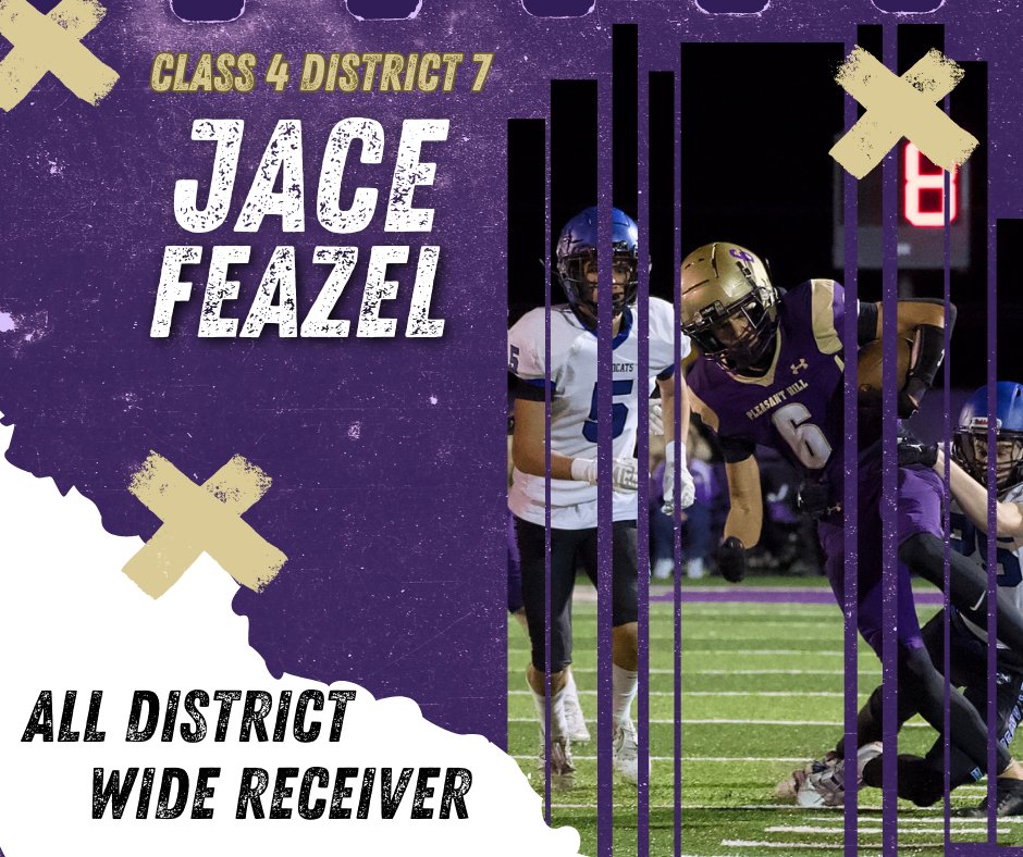 All-District Wide Receiver:  Jace Feazel <a href="/FeazelJace/">Jace Feazel</a>