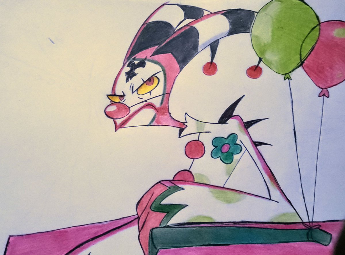 DarlinDraw's tweet image. Me dió flojera darle color al fondo 😅