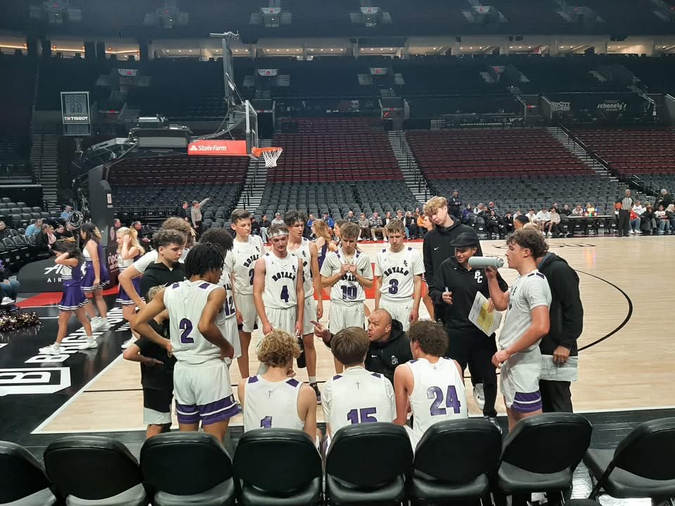 Great day to be a Royal! PC goes to 4-0 with a 60-37 win over Santiam Christian at the Moda Center today. Still down some bodies healing from injuries, this group continues to fight and build toward something bigger! <a href="/pcroyalsathl/">Portland Christian</a>
