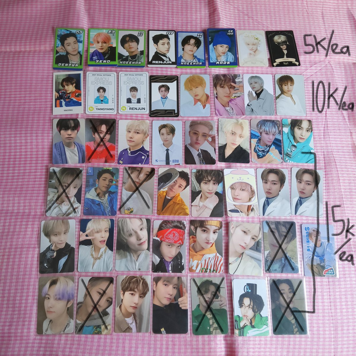 ෆ WTS / want to sell / lfb

✦ renjun yangyang jeno chenle mark haechan nct dream wayv
✦ detail by dm
✦ exc adm + pack
✦ keep event, svid ✅ 
📍jatim

t. photocard pc poca huang renjun liu yangyang lee jeno zhong lee haechan mark chenle nct dream wayv
