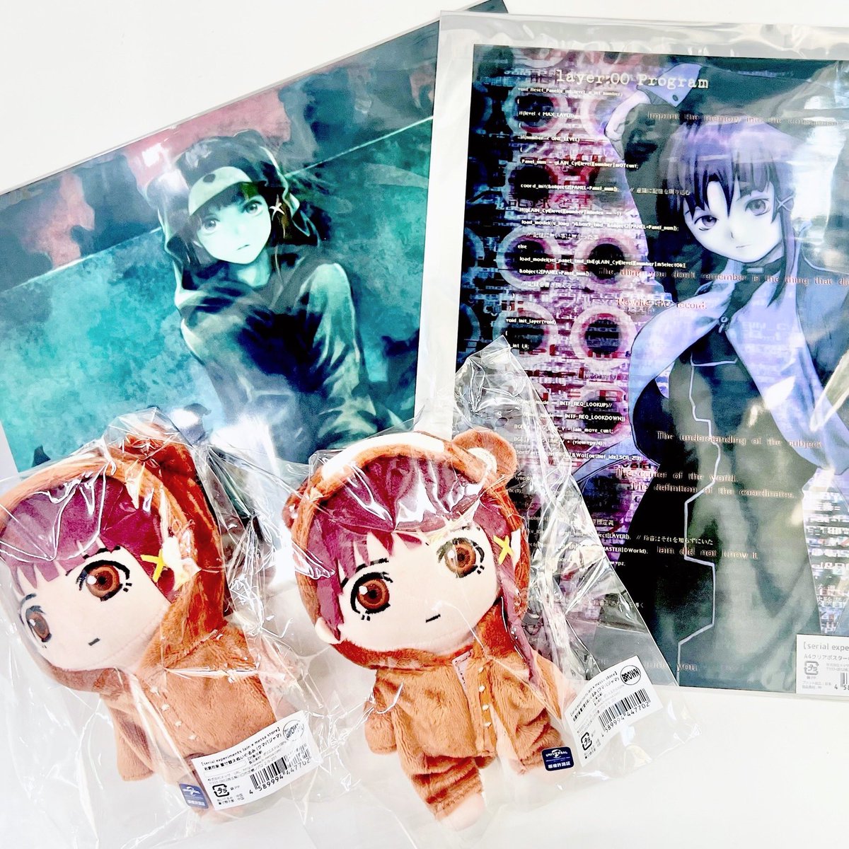 ❛ Serial experiments lain 굿즈 ❜ 시리얼 익스페리먼츠 레인굿즈가 입고되었습니다 .ᐟ 24년에 새로 나온 레인 굿즈 라니 ∘ ∘ ∘ 클리어 포스터와...