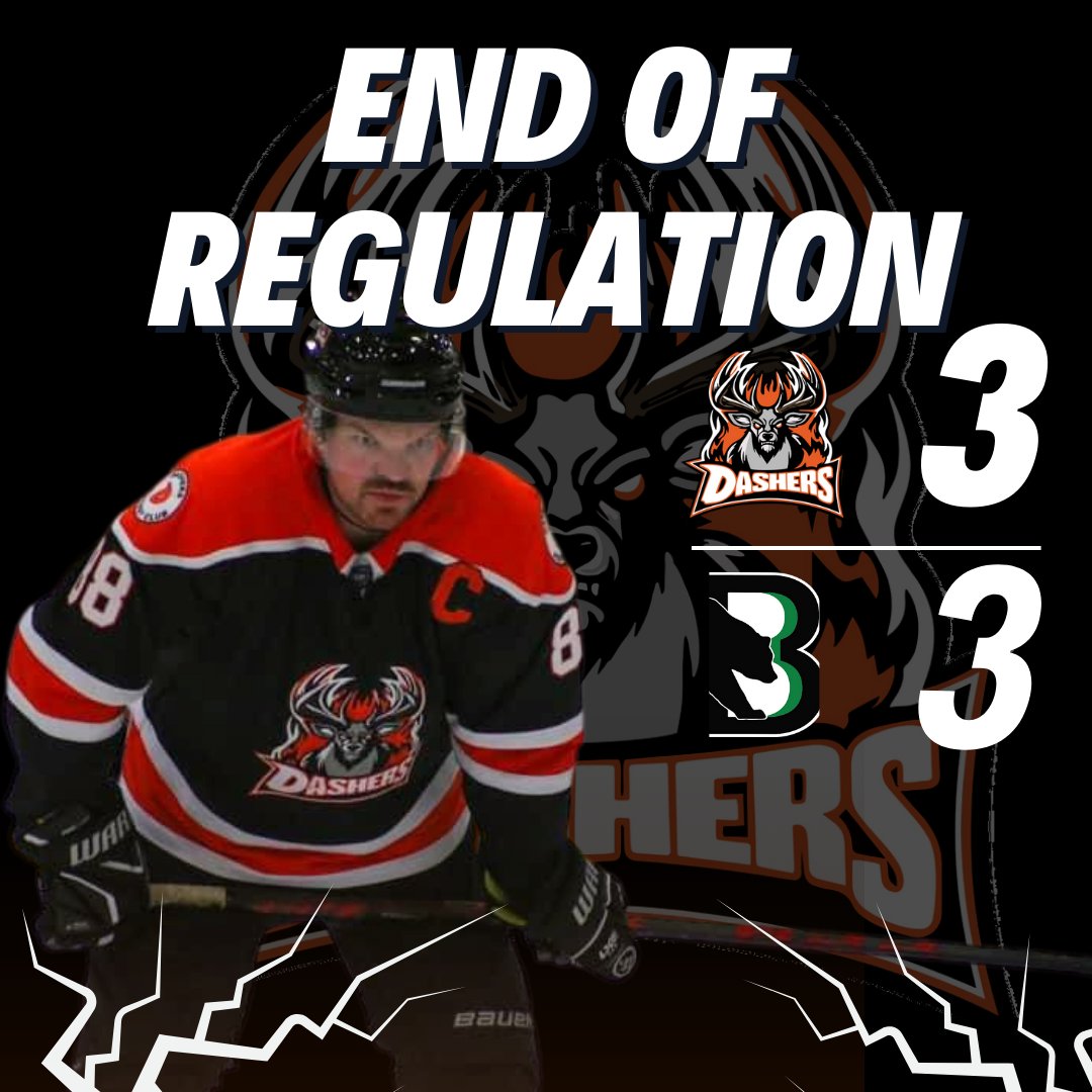 Heading to overtime!