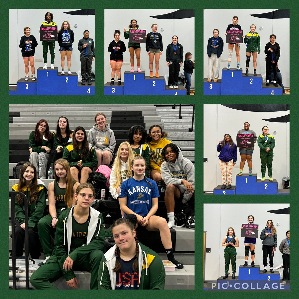 SMS Raider Wrestling (@raiderwraslin) on Twitter photo Lady Raider Wrestlers bringing home some hardware from ONW RavenMania today
1st - Sevyn and Siobhan
2nd - Addi and Lulu
3rd - Rachael
<a href="/SMSouthTDain/">Dr. Todd Dain</a> <a href="/SMSRaidersAD/">Mark Mahoney</a> Lady Raider Wrestlers bringing home some hardware from ONW RavenMania today
1st - Sevyn and Siobhan
2nd - Addi and Lulu
3rd - Rachael
<a href="/SMSouthTDain/">Dr. Todd Dain</a> <a href="/SMSRaidersAD/">Mark Mahoney</a>