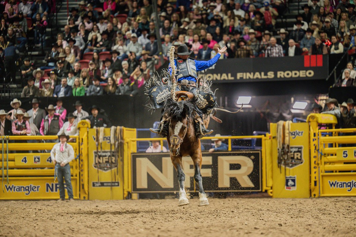 2024 Saddle Bronc World Champion Ryder Wright, $479,957

#WeAreProRodeo #WranglerNFR