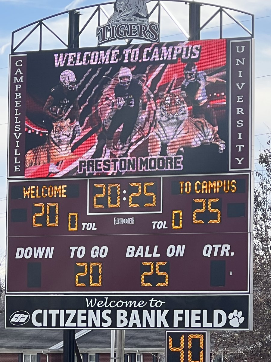 Preston Moore (@moorepreston11) on Twitter photo Had another great visit <a href="/CvilleTigersFB/">Campbellsville Football</a> checking out the facility and speaking with the coaches! <a href="/CoachAtwood23/">Matt Atwood</a> <a href="/jeffowens95/">Jeff Owens</a> <a href="/WLHSWildcatsFB/">West Limestone Football</a> Had another great visit <a href="/CvilleTigersFB/">Campbellsville Football</a> checking out the facility and speaking with the coaches! <a href="/CoachAtwood23/">Matt Atwood</a> <a href="/jeffowens95/">Jeff Owens</a> <a href="/WLHSWildcatsFB/">West Limestone Football</a>