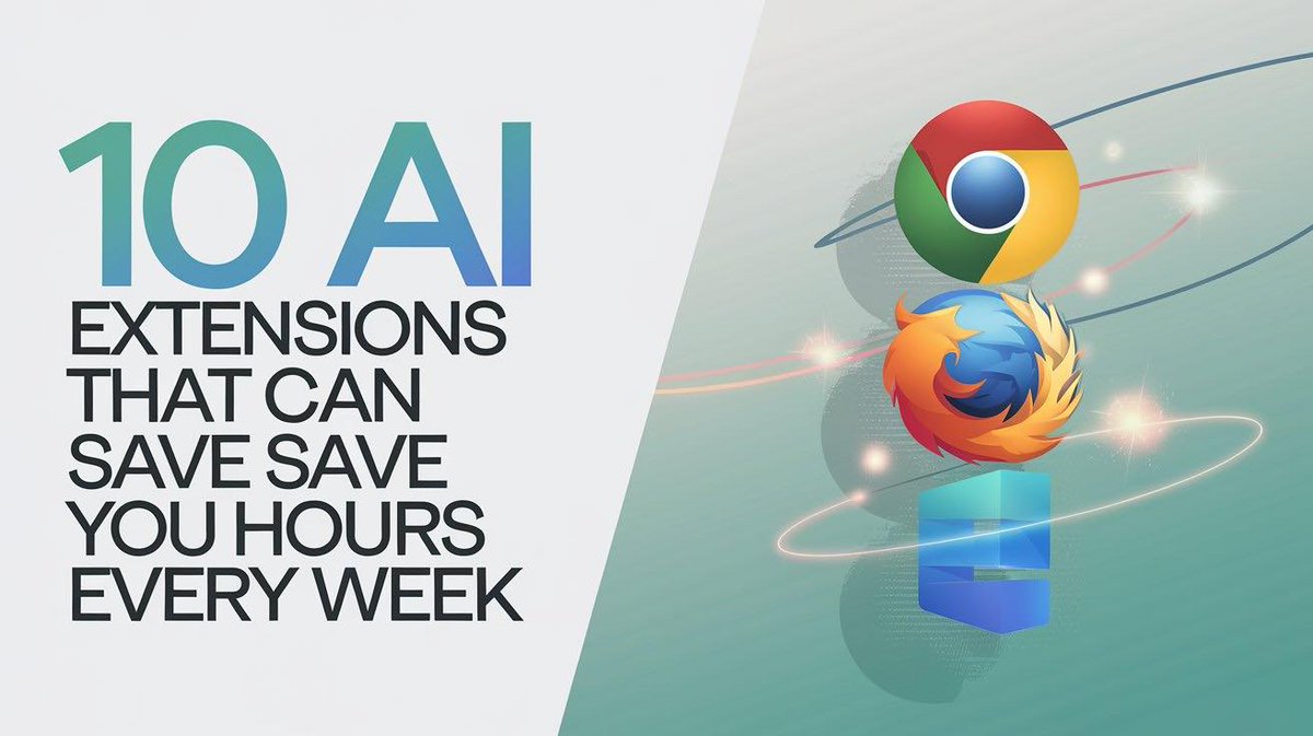AIGPTJournal's tweet image. ⏰ Need more hours in your day? These 10 AI extensions simplify tasks like writing, organizing, and managing notes—all from your browser. Check out the list here: aigptjournal.com/work-life/work…
#AIextensions #AItools #browser #Chrome  #Productivity