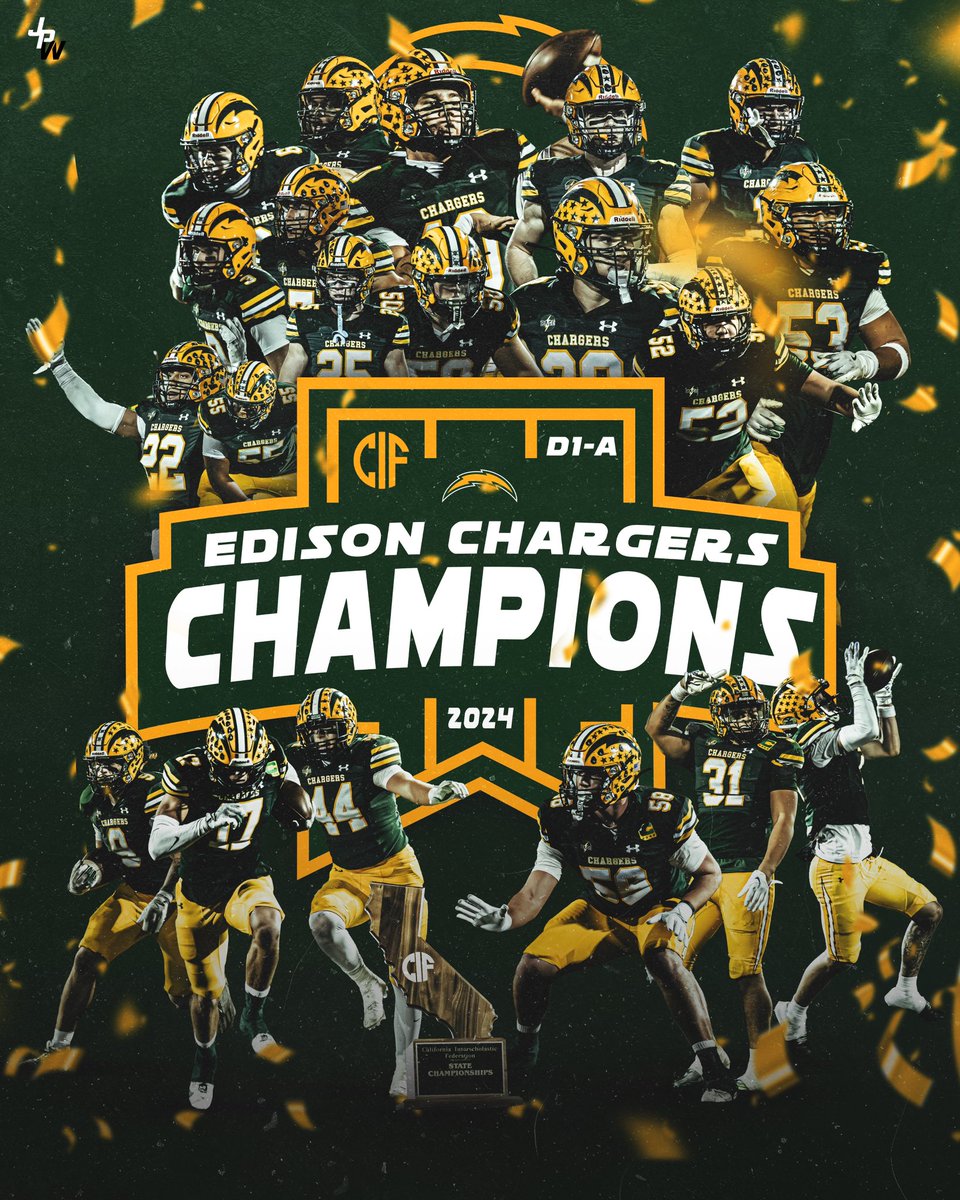 FOR THE FIRST TIME IN SCHOOL HISTORY, WE CAN SAY WE ARE STATE CHAMPS

#proudtobeacharger