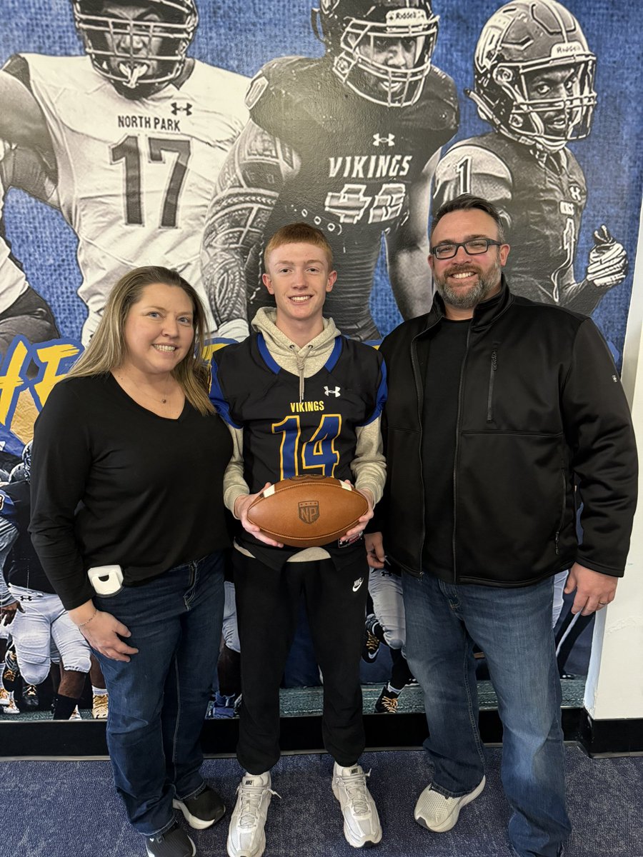 Thank you coach <a href="/CoachMattKeith/">Matthew Keith</a> for a great visit up at North Park university today!