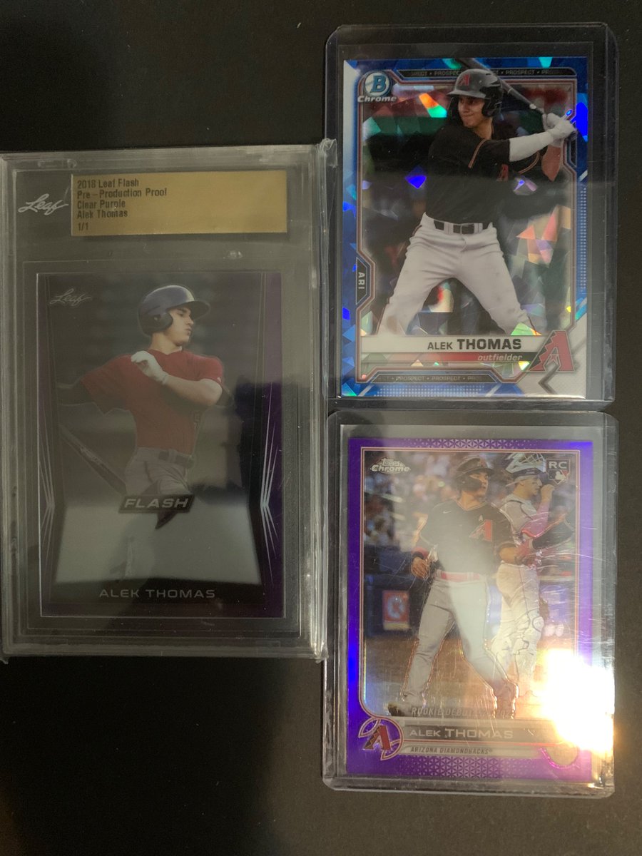 MerchOnly's tweet image. 3 card Alek Thomas pack, $25 shipped. #HMas24