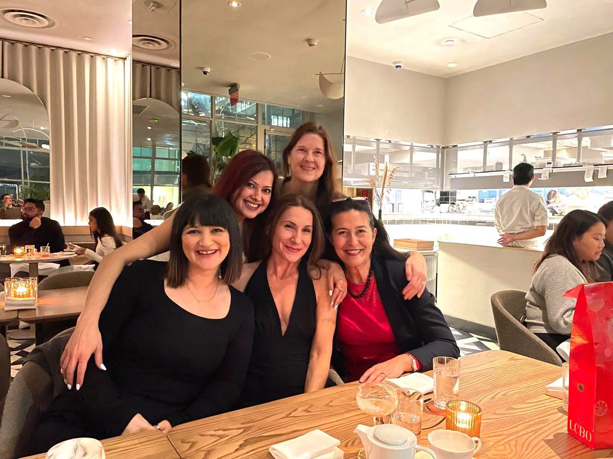 "Wine flies when you’re having fun!" 🍷✨ Celebrating three birthdays, Megan Borner, Harsha Varlani, and mine, with an amazing crew!  🥂🎉 #BirthdayVibes #Alobar