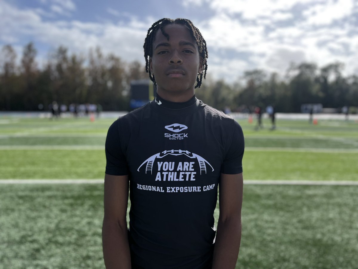 Brandon Howard (@bhoward_11) on Twitter photo Bartow (Fla.) HS 2027 WR Major Mcbath (<a href="/Majormcb/">Major Mcbath</a>)
Mcbath made several highlight worthy catches, including a few one-handed snags
The sophomore has long arms, solid route running ability & a fearlessness to go up for the big play.
Exciting young prospect. Bartow (Fla.) HS 2027 WR Major Mcbath (<a href="/Majormcb/">Major Mcbath</a>)
Mcbath made several highlight worthy catches, including a few one-handed snags
The sophomore has long arms, solid route running ability & a fearlessness to go up for the big play.
Exciting young prospect.