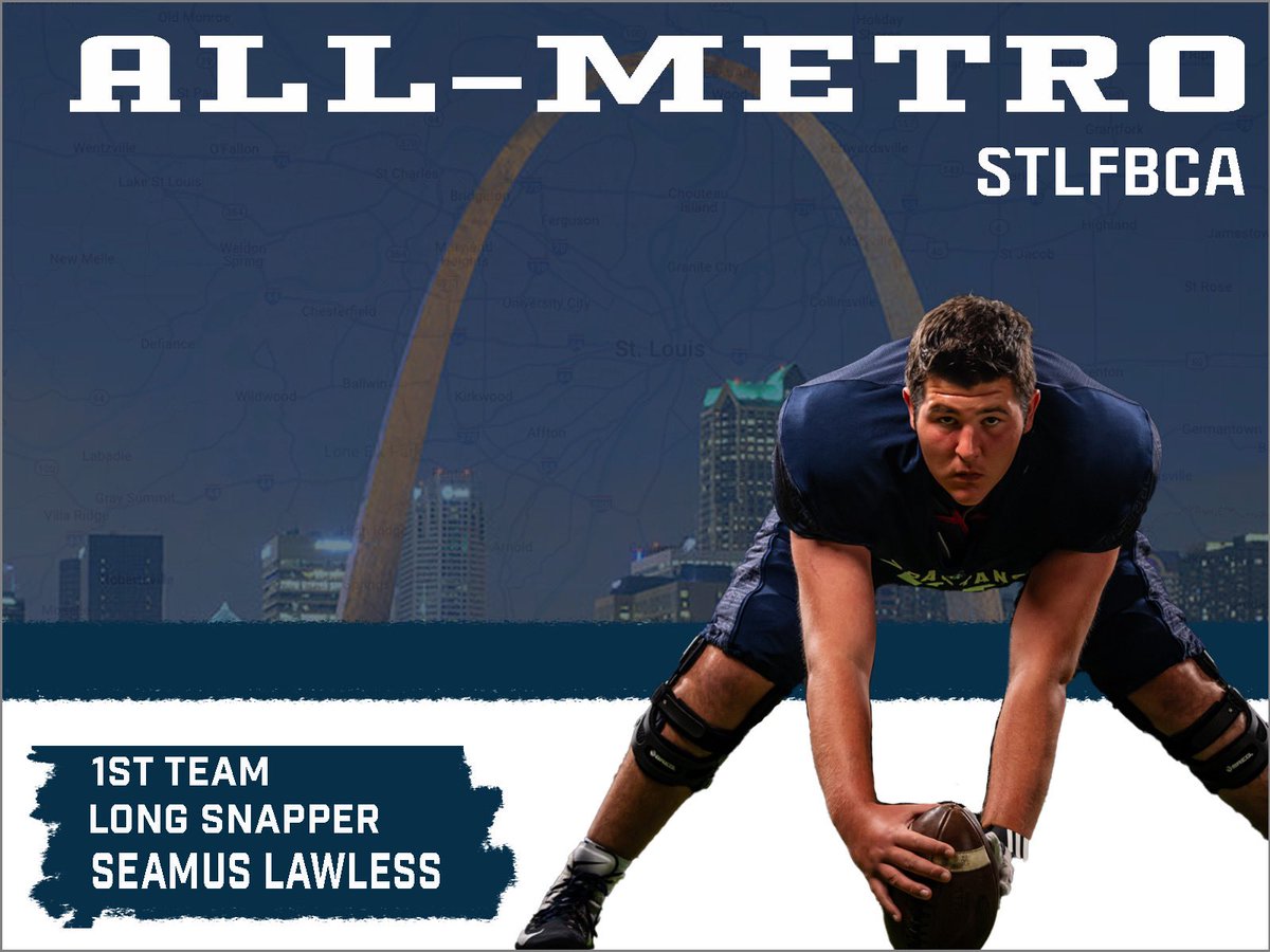 Honored with being named to the All State Academic Team, All District Team, and All Metro 1st Team again for the 2024 season!!!

<a href="/swobo/">Tom Swoboda</a> <a href="/TheChrisRubio/">Rubio Long Snapping®</a> <a href="/FootballFHC/">Francis Howell Central Football</a> <a href="/mbunton34/">Mike Bunton</a> @ACSAllStarGame 

#StillWorkToDo