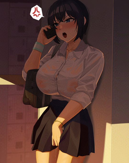 (NSFW🔞)【Skeb】ある日の夕方に学校の昇降口で電話中の涼香を見つけたけど何か様子が……(まさる√)
#夏色のコワレモノ

支援様向けにGlaze加工無し+ちょっとした差分を公開していますので宜しければ～
https://t.co/drwsdVlsXT 