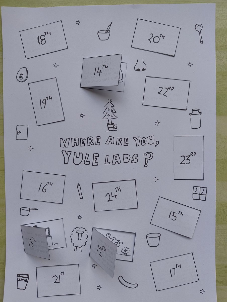 #yulelads #Iceland #Christmas an Icelandic tradition