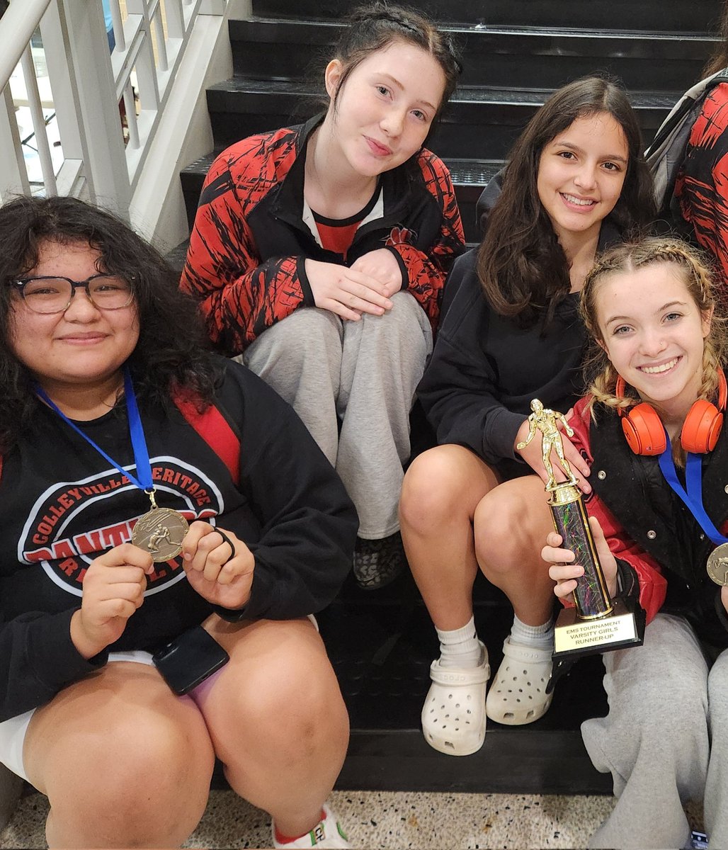 Bringing home some hardware from the EMS-ISD Invitational!
Wyatt Hickson 3rd JV
Ledger Murillo 3rd 
Kaelei Neuliep 1st
Bethany Hounchell 3rd
Aileen Aviles Granados 1st
Girls 2nd Overall!!!