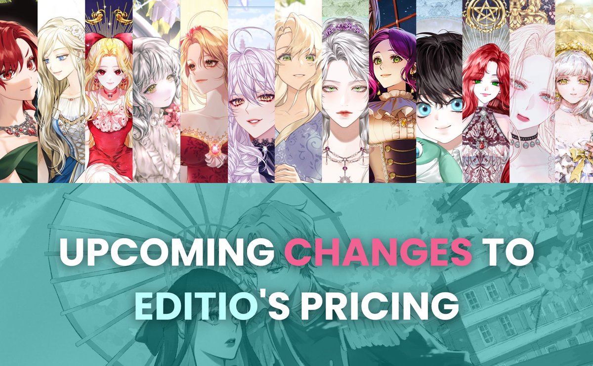 editiopublish's tweet photo. Editio has always been committed to bringing you not just novels, but beautifully crafted experiences.

Each volume we publish is a labor of love, wrapped with bespoke covers and continually improved content, to make sure that you, our valued reader, receive nothing but the best.

With this spirit in mind, we are excited to announce significant updates to all our ePubs that have already been rolled out this past week. However, to sustain this level of quality and to continue supporting the incredible team of artists, editors, translators, and more who make Editio’s novels possible, we find it necessary to adjust our pricing.

Starting January 2, 2025, the prices of our digital editions will be set at 9.99 USD on all platforms. This adjustment is important for us to maintain the standards you’ve come to expect and appreciate—all while allowing us to continue fairly compensating the talented individuals behind each page.

We understand that price changes can be concerning, but please rest assured that this decision was made with the deepest consideration for the sustainability of Editio Publishing and the well-being of our workforce.

We are immensely grateful for your continued support and understanding. Thank you for being a part of our story, and we look forward to bringing you more exciting adventures in the pages of our novels.

With love,
Editio