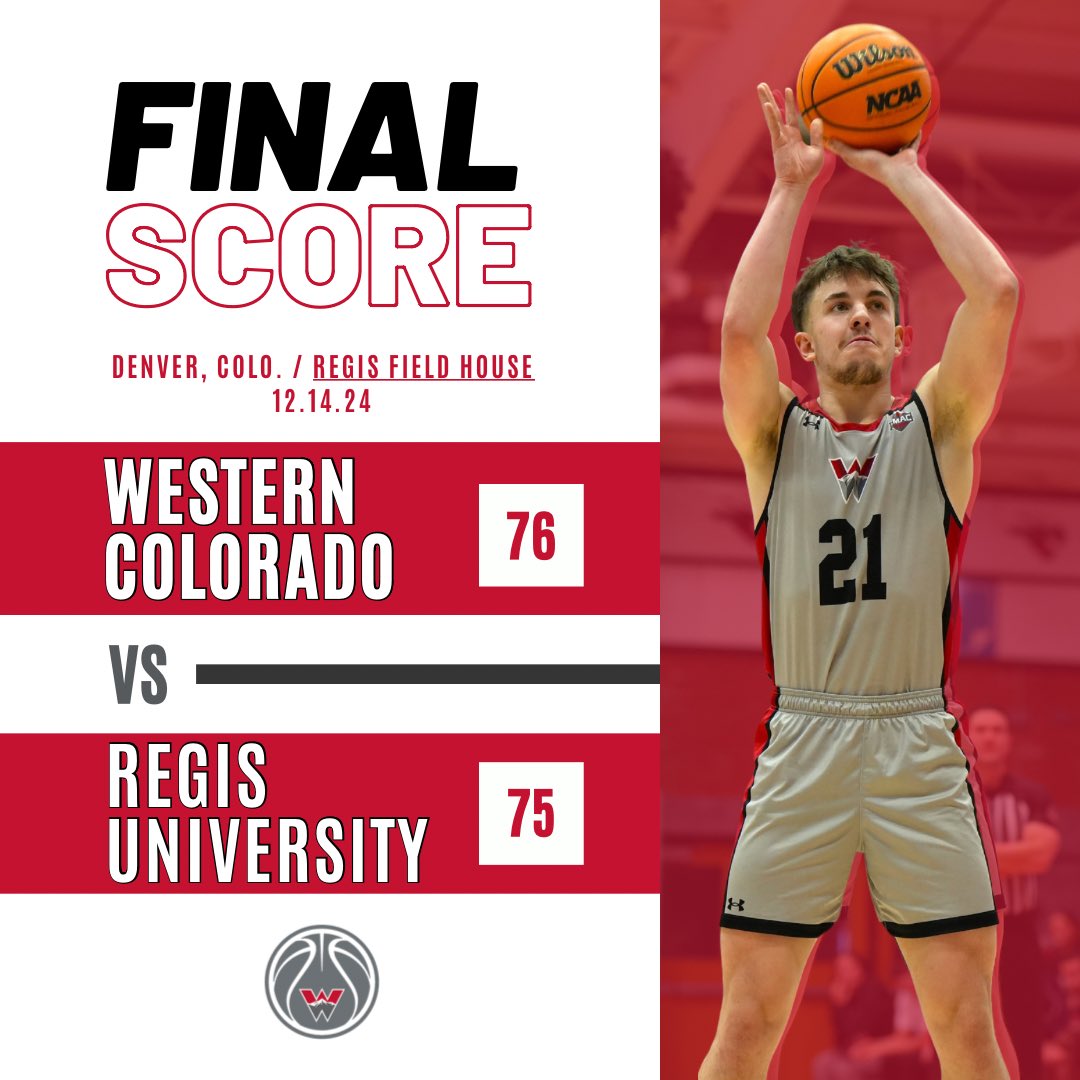 Western Colorado Mountaineers (@wcumountaineers) on Twitter photo The Mountaineers come home with a WIN 🏀‼️
#GoMountaineers #7723ft
<a href="/WCU_MBB/">Western Colorado Men’s Basketball</a> The Mountaineers come home with a WIN 🏀‼️
#GoMountaineers #7723ft
<a href="/WCU_MBB/">Western Colorado Men’s Basketball</a>