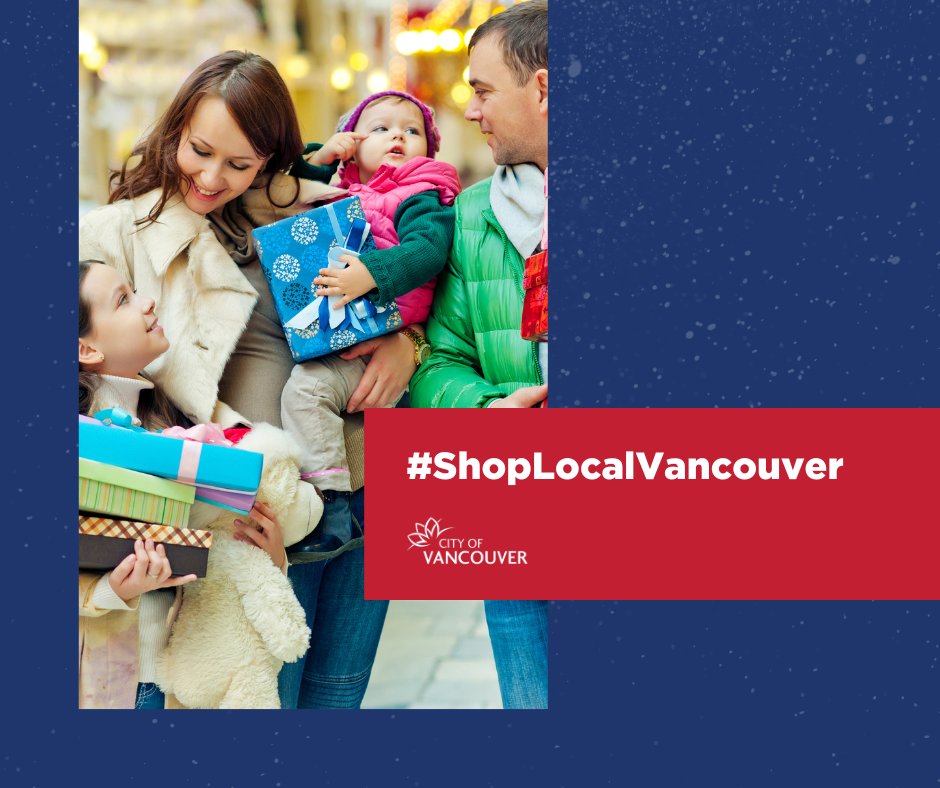 CityofVancouver's tweet photo. Have a favorite local shop in Vancouver? Tag them below! ποΈ
This holiday season, letβs show some love to local businesses and #ShopLocalVancouver. β€οΈ
#ShopLocal2024 #BuyLocal https://t.co/A4VJi6ZGll