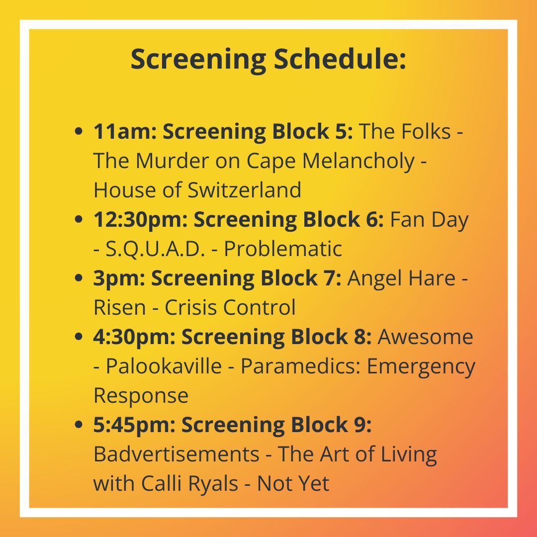 Day 3 of #StareableFest LA 2024 is nearly here- time flies! Join us tomorrow at The Rose Room for the final day of our festival. Tickets available at the door, so bring your friends! bit.ly/3OIj9p3