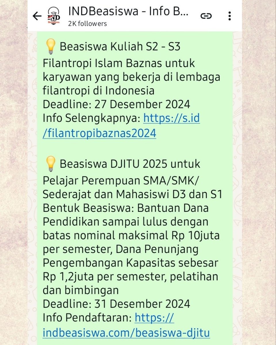 INDBeasiswa's tweet photo. More Info: https://t.co/YAWRKcksOa https://t.co/yuH3rUBYmo