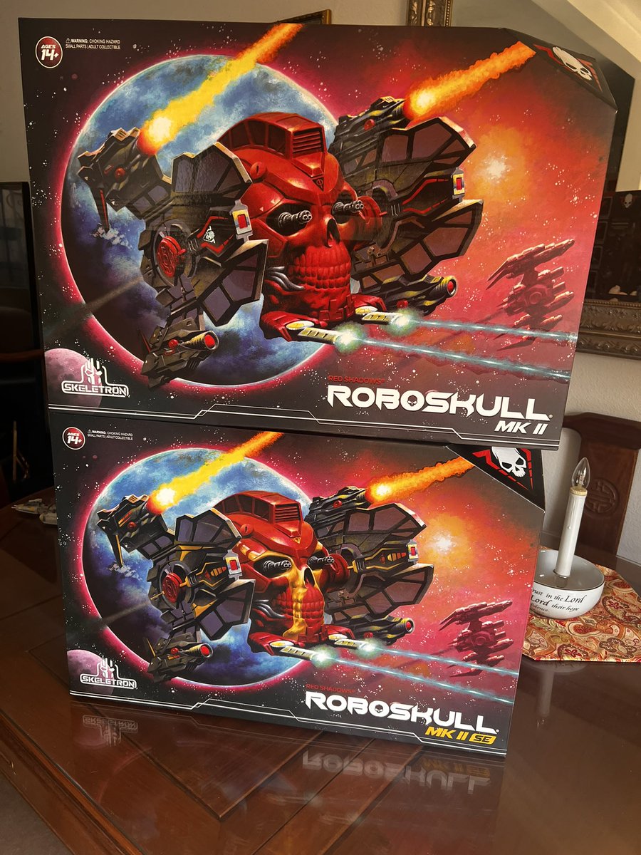 Joeldelacruz's tweet image. #Skeletron #RoboSkull MK2 and MK2 SE just in time for Christmas. 
#actionforce #redshadows