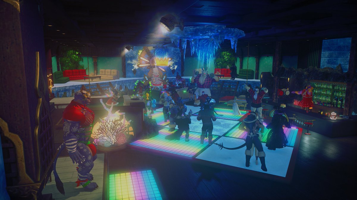 Christmas Night off to a good start! Come on down and party with us!